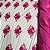 Tule Bordado Pink Modelo Itália 1,35x1,00m Fios 3D Para Vestidos Femininos - Imagem 1