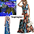 Tecido Viscose Estampa Digital Flor Orquídea 1,45m Para Roupas Femininas - Imagem 5