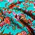 Tecido Viscose Estampada Floral - 1,45m Roupas Femininas Vestidos - Imagem 9