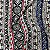 Tecido Viscose Tribal Estampada Indiana Azul 1,45m Roupas Femininas - Imagem 2