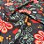 Tecido Viscose Estampada Floral 1,45m Para Roupas Femininas - Imagem 8