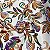 Tecido Viscose Estampada Maxi Floral Tropical 1,45m Para Roupas Femininas - Imagem 6