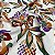 Tecido Viscose Estampada Maxi Floral Tropical 1,45m Para Roupas Femininas - Imagem 8