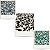 Tecido Viscose Estampada Mosaico Diversas Cores 1,45m Para Roupas Femininas - Imagem 1