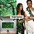 Tecido Cetim Estampado Digital Folhagens Verde 1,40m Artesanatos Adão e Eva - Imagem 4