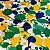 Tecido Cetim Estampado Brasil Patriota 1,40m Para Decorações e Festas Copa do Mundo - Imagem 10