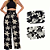 Tecido Viscose Estampada Floral Tropicana 1,45m Para Roupas Femininas - Imagem 2