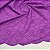 Tecido Lese Bordada Floriznhas Rosa e Roxo 1,35m 100% Algodão Laise - Imagem 12