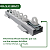 KIT COM 10 Final Pressão Trilho Máx e Mini com metal Para Cortinas de Trilho Suísso - Imagem 3