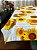 Toalha de Mesa Pvc Térmica Girassol 1,40m Cozinha Decoração - Imagem 4