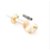 KIT Par de Suporte Simples 28mm para varão grosso de cortina Decorações - Imagem 4