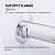 kit 2 Suporte Flange Para Varão de Cortina 13mm Decoração Casa - Imagem 4