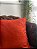 Capa de Almofada Vermelha Seda Pura 45x45cm Decoração - Imagem 1