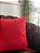 Capa de Almofada Vermelha Verona 45x45cm Decoração - Imagem 1
