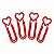 Kit 18 Clips Decorativos para Planner e Caderneta | Flowin - Imagem 2