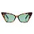 Óculos de sol gatinho - Onça Pintada - Tartaruga/verde - Imagem 2