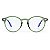 Armação para óculos de grau redondo - Jequitibá - Verde/tartaruga - Imagem 3