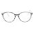 Armação para óculos de grau gatinho - Guaporé - Branco/Cinza - Imagem 2