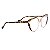 Armação para óculos de grau gatinho - Guaporé - Rosa cristal/Tartaruga - Imagem 3