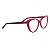 Armação para óculos de grau gatinho - Arara - Vermelho - Imagem 3