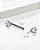 Piercing Barbell com Coração - Titânio - Imagem 4
