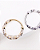 Piercing Argola Galaxy com Zircônias - Ouro 14k - Imagem 1