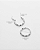 Piercing Argola Galaxy com Zircônias - Ouro 14k - Imagem 3