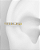 Piercing Argola Meia Aliança com Zircônias - Ouro 14k - Imagem 2