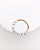 Piercing Argola Serena com Zircônias - Ouro 14k - Imagem 1