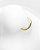 Piercing G-ring - Ouro 14k - Imagem 2