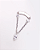 Piercing Labret Ciel Pendente - Ouro 14k - Imagem 1