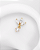 Piercing Labret Lys Blanc - Ouro 14k - Imagem 2