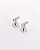 Piercing Labret Lilium - Ouro 14k - Imagem 1