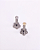 Piercing Labret com Mini Disco - Ouro 14k - Imagem 1