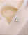 Piercing Labret com Zircônia Solitário 3mm - Ouro 14k - Imagem 2