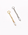 Charm Navet Pendente - Ouro 14k - Imagem 1