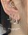 Par para Lóbulo | Piercing Argola com Zircônias – Titânio - Imagem 3