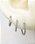Kit Trio Lóbulo | Piercing Argola com Zircônias – Titânio - Imagem 2