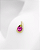 Piercing Labret Lágrima Real - Ouro 18k - Imagem 2