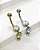 Piercing Bananabell com Pingente – Titânio - Imagem 1