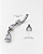 Piercing Bananabell com Pingente – Titânio - Imagem 3
