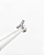 Piercing Labret com Mini Cluster - Titânio - Imagem 2