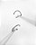 Piercing G-ring com Zircônias - Titânio - Imagem 5