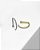 Piercing G-ring com Zircônias - Titânio - Imagem 1