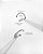 Piercing G-ring com Zircônias - Titânio - Imagem 6