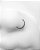 Piercing G-ring com Zircônias - Titânio - Imagem 4