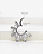 Piercing Argola com Zircônias Raio de Sol - Titânio - Imagem 2