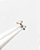 Piercing Labret Navet Moissanite - Ouro 18k - Imagem 3