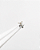 Piercing Labret Mini Trinity Moissanite - Ouro 18k - Imagem 3