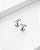 Piercing Labret Luce Trio Moissanite - Ouro 18k - Imagem 1